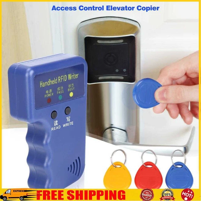Chiave duplicatore RFID 125 KHz semplice funzionamento palmare per ascensore controllo accessi
