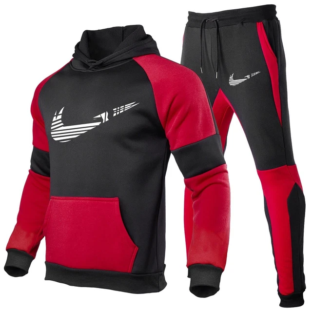nuova tuta da uomo  felpa con cappuccio pantaloni NIKE 11