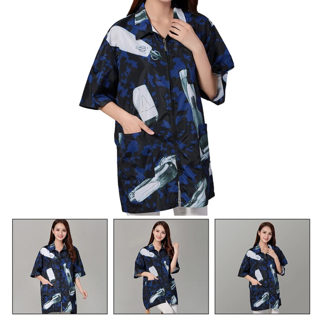 Hairdresser Uniform Hair Stylist Grooming Smocks Salon Aprons