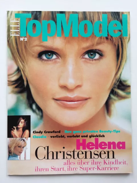 Zeitschrift ELLE TOP MODELL  No. 2 Helena Christensen Cindy Crawford 1994