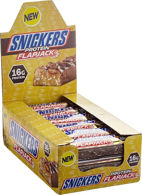 #025 Snickers Flapjack proteico 12x65 g