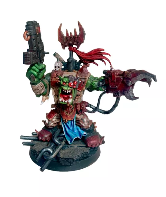 Ork Warboss Well Painted Warhammer 40k Killteam Assault on Black Reach