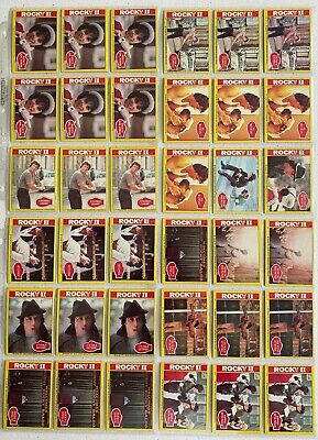 (VA) 1979 Topps Rocky II Singles**Select from Menu List**High to Top Grade
