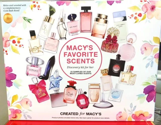 Holiday Macys 24-Pc. Favorite Scents Discovery Fragrance Gift Set For Her 3