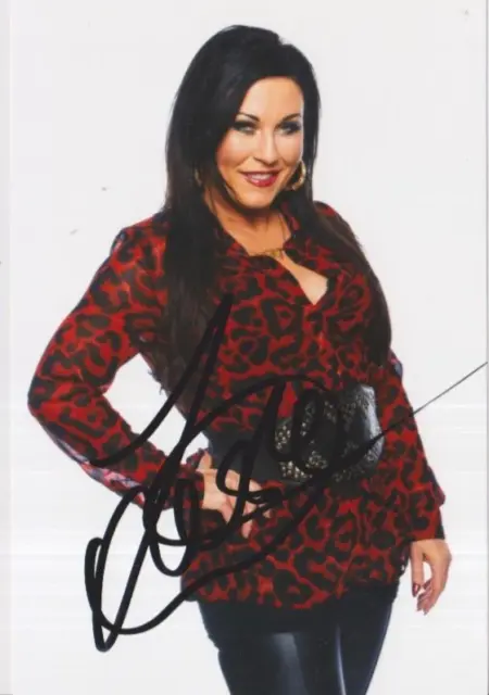 Jessie Wallace   **HAND SIGNED**  6x4 photo  ~  Eastenders  ~  AUTOGRAPHED