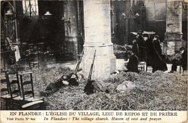 CPA AK Military in Flanders Village Place of Rest and Prayer (698176)
