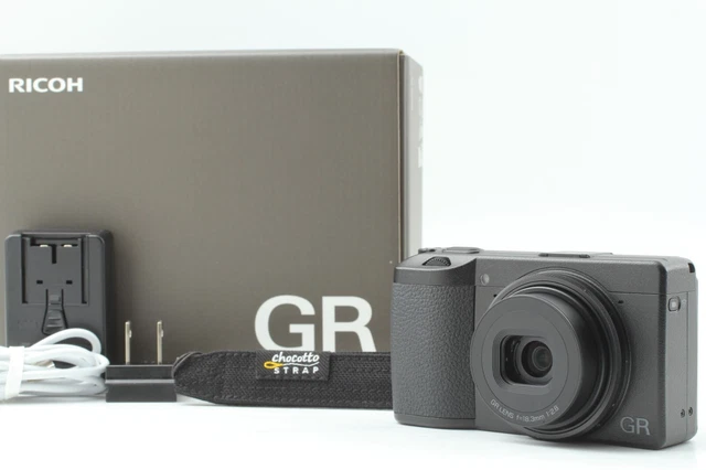 [Mint in Box] Ricoh GR III 24.2MP APS-C Compact Digital Black Camera from Japan