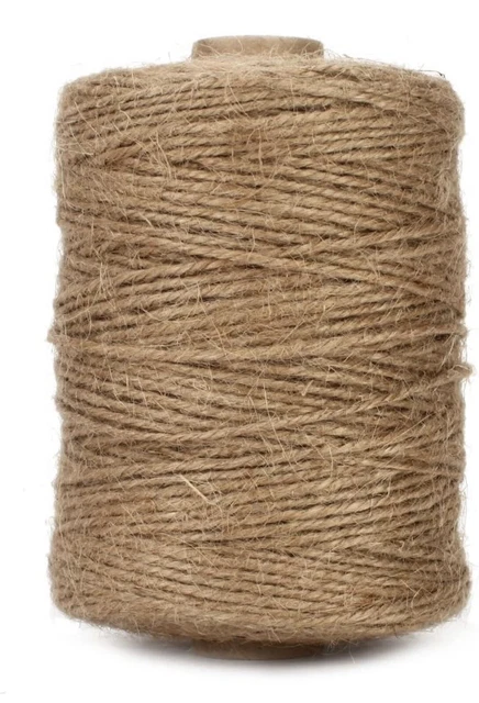 Cuerda De Yute Natural, Cuerda Marrón De 500 Pasteles De Largo Para Manualidades...