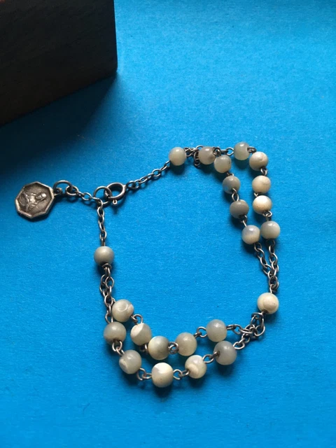 Jewelry - Lot 5 x Mini Chapelet Dizainier Baptême Enfant Bébé Perles Nacrées - 28,90