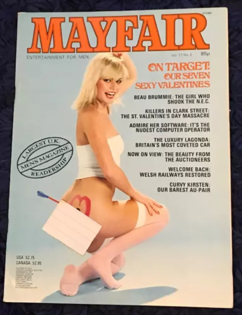 Vintage Mayfair Mens Magazine - Volume 17 No. 2