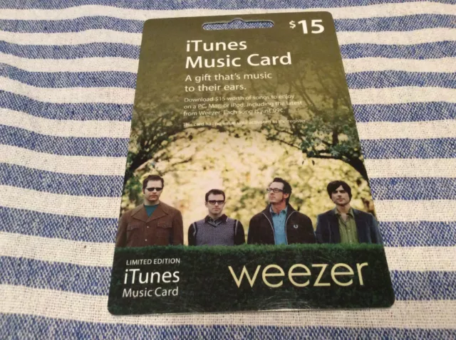 Apple iTunes Gift Card NO VALUE Rechargable $15-$500 (IL/RT6-S36-NIB)