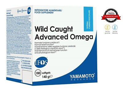 OMEGA 3 Wild Caught Advanced Omega 180 softgels YAMAMOTO 5 stelle IFOS™