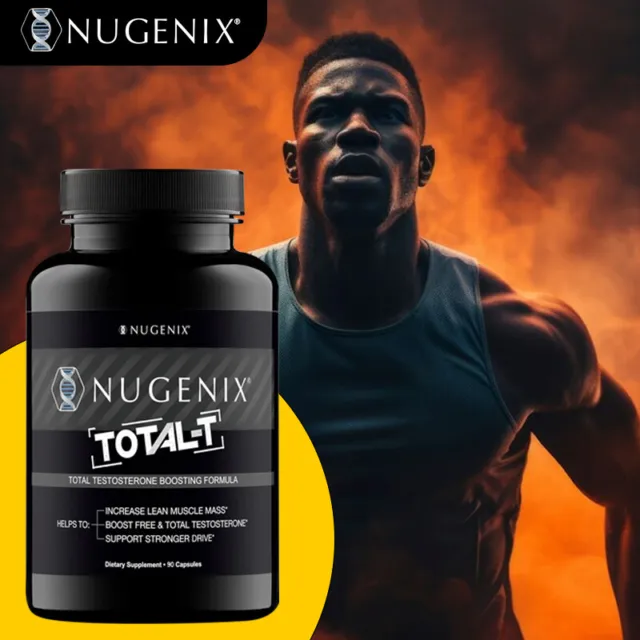 NUGENIX TOTAL-T 90 Capsules -Testosterone Booster for Men, Energy & Endurance