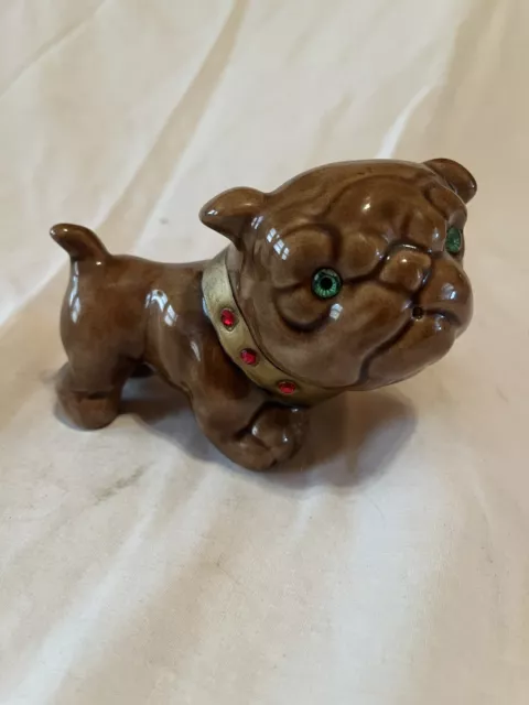 Porcelain Bulldog Statue - California Pottery (47)