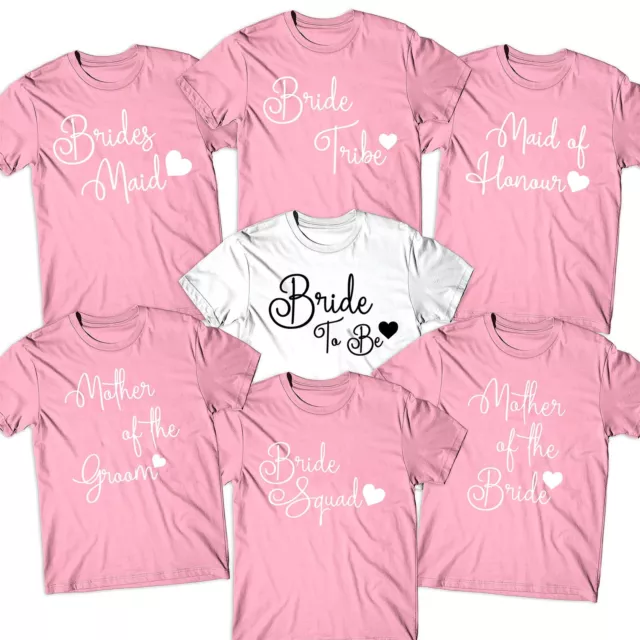 Hen Party Tops Hen Do Bride To Be Tribe T-shirts Custom Personalised Ladies Tops