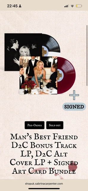 洋楽 Man's Best Friend Bonus Track LP 新品 Man's Best Friend Bonus Track LP Man's Best Friend Pink