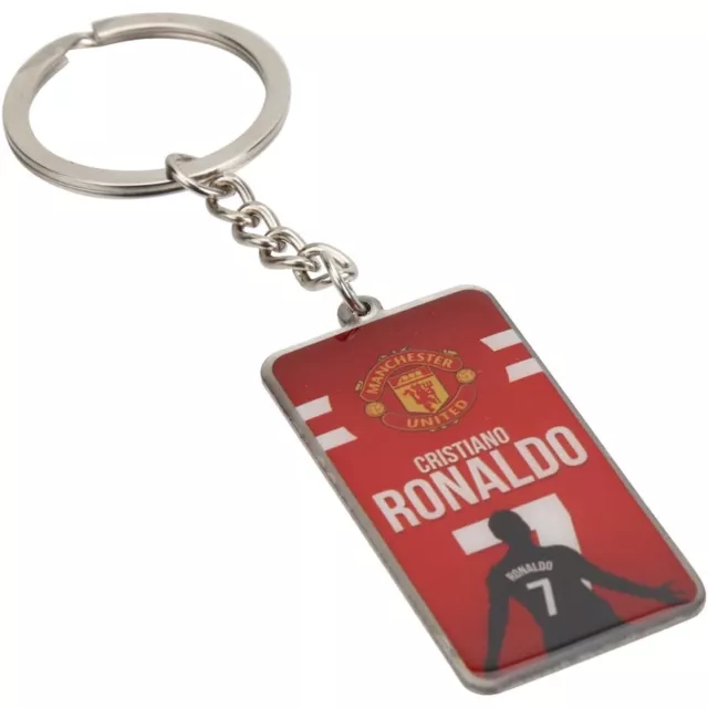 250x Manchester United FC Official Cristiano Ronaldo Keyring - Job Lot Wholesale