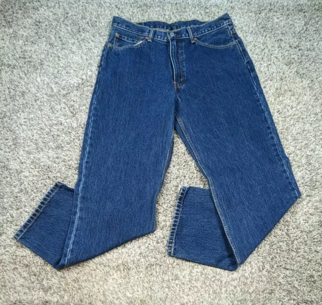 Levis 550 Jeans Men's 36 x 32 (34x31.5 Actual) Blue Relaxed Fit Denim