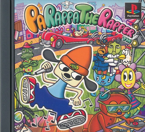 Ps1 Rapper Game PARAPPA THE RAPPER PS1 Playstation 1 Japan Import N.Mint/Mint US SELLER ...