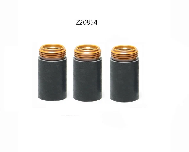 3Pcs 220854 Plasma Retaining cap Fit Hypertherm Powermax 45XP/65/85/105，CSDJSM