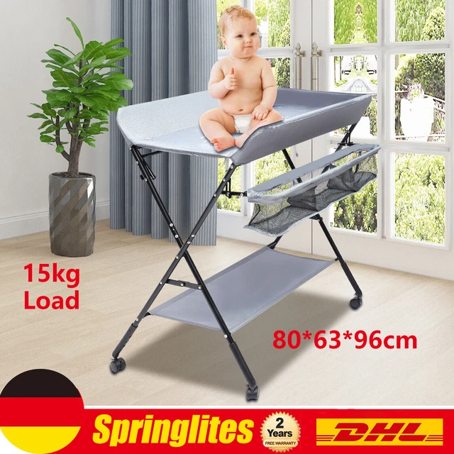 Kinder Wickelkommode Klappbare Wickelstation Wickeltisch Für Babys Bis 12 Monate
