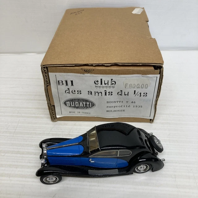 Model Kit Amis Du 1/43 Assembled Bugatti Type T 46 ... - eBay