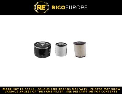 Lombardini Kit Filtre Pour Menzi Muck 3500 Euromach W/Lombardini Ldw 2004 Moteur 