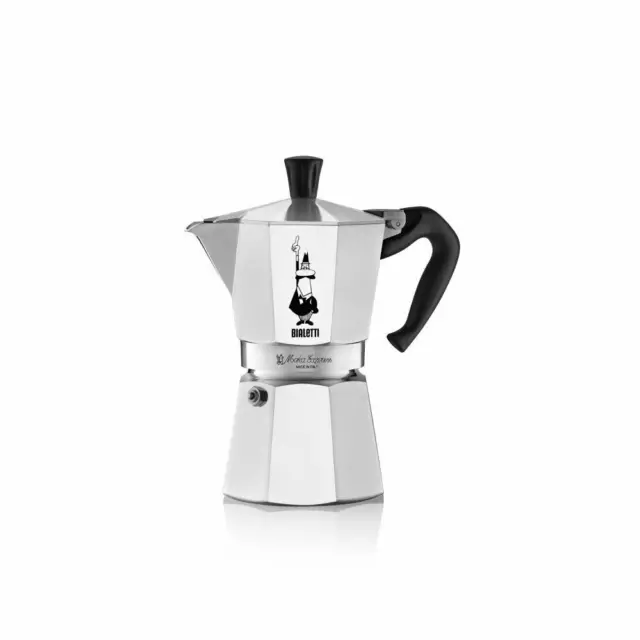 Machine à espresso Bialetti Moka Express 4 tasses espresso aluminium argent 1...