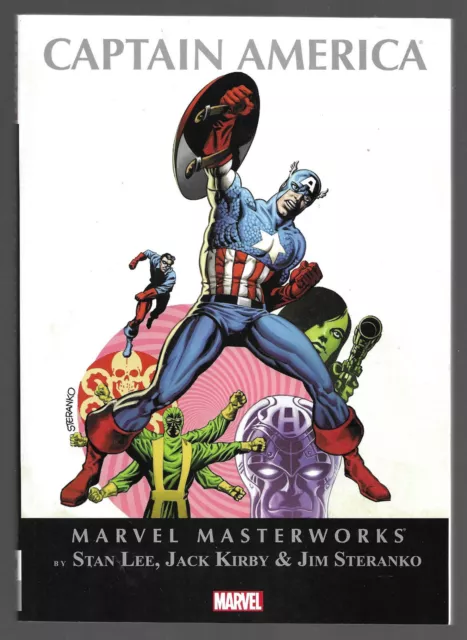 Marvel Masterworks Captain America Vol 3 TPB  Kirby Steranko Hulk Red Skull Thor