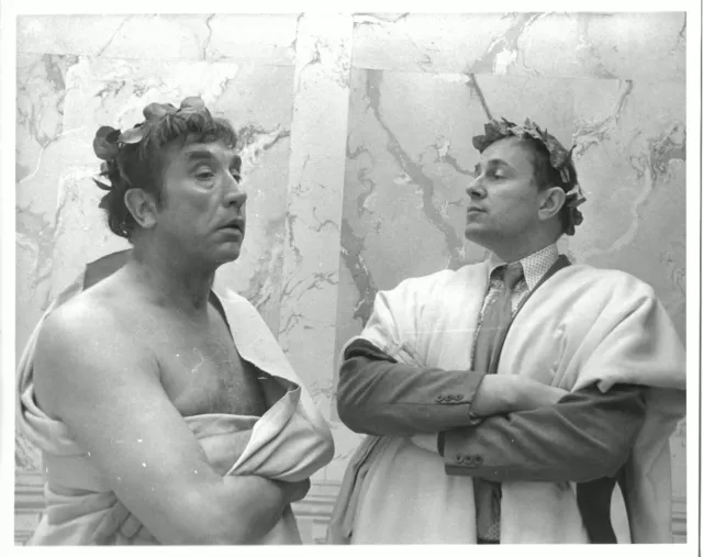 Films: Frankie Howerd in "UP POMPEII" (1971) B&W Scene photo #2