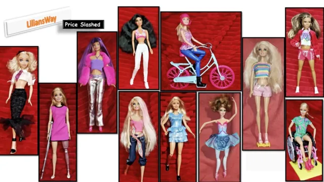 Mattel Barbie Extra, Made To Move + Other Special Barbie Dolls Various Options