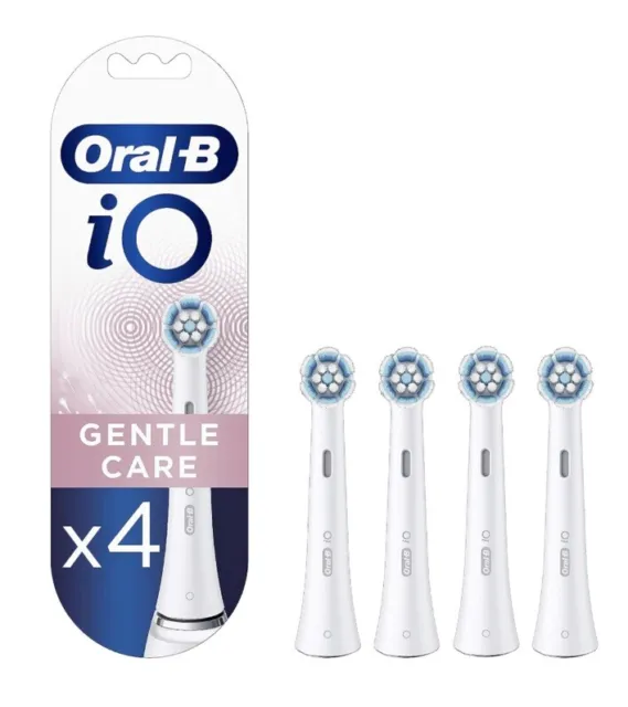 4 Brossettes Oral B io gentle care   Têtes brosse à dent électrique