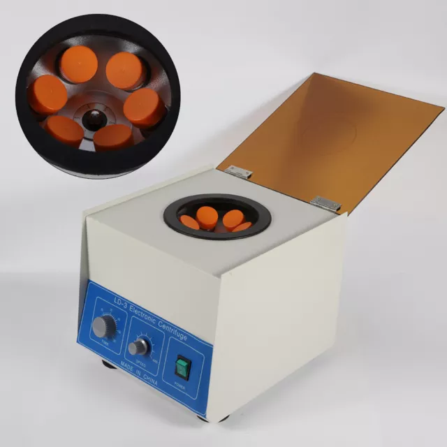 LD-3 Electric Benchtop Centrifuge Lab Medical Practice 6*50ml 4000rpm Laboratory