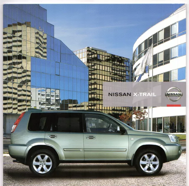 Nissan X-Trail 2005-07 UK Market Sales Brochure SE Columbia Aventura