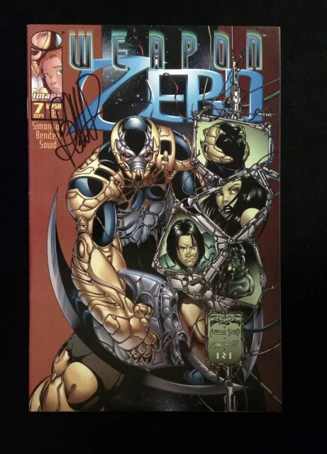 Weapon Zero #7 (2ND SERIES) Image Comics 1995 VF+  SIGNED JOE BENITEZ