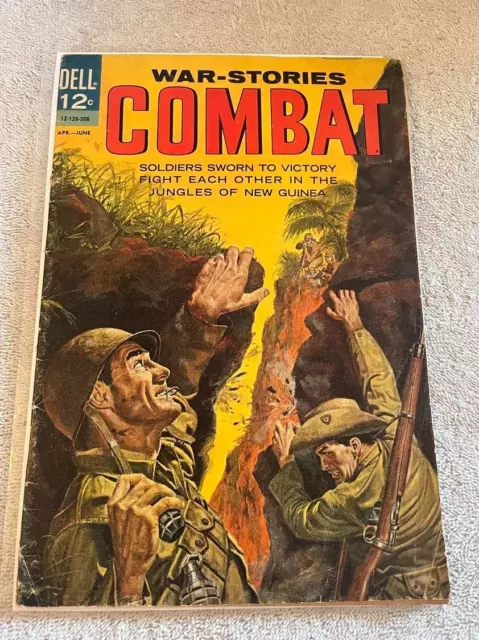 Combat #8 - 1963 New Guinea Silver Age Dell Comics War Stories