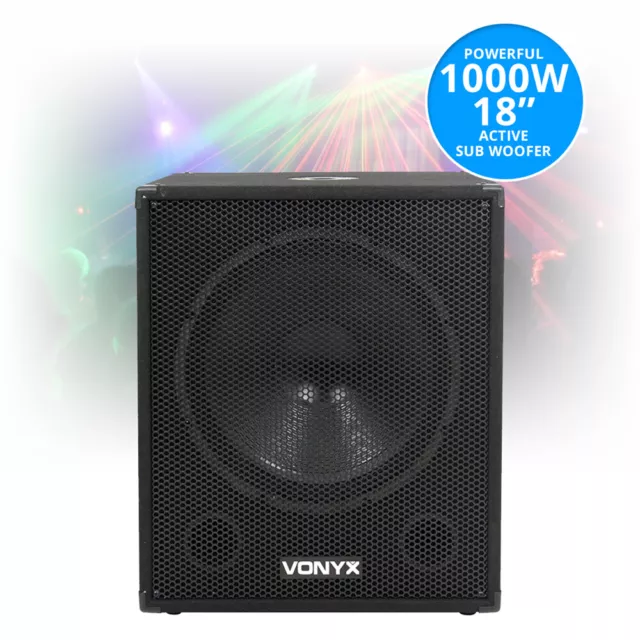 Vonyx 18 hot sale subwoofer