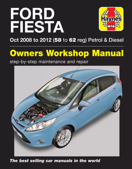 Ford Fiesta Petrol & Diesel (08 - 12) Haynes Repair Manual (Paperback)