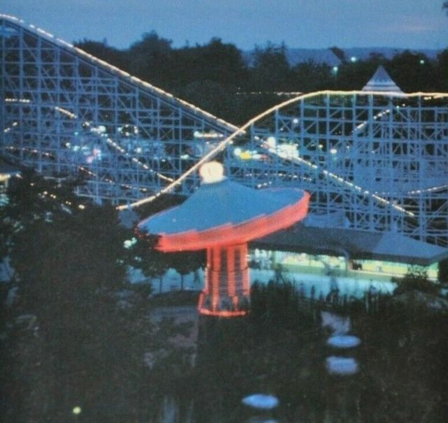 1985 HERSHEYPARK PENNSYLVANIA Brochure Guide Map Amusement Parks