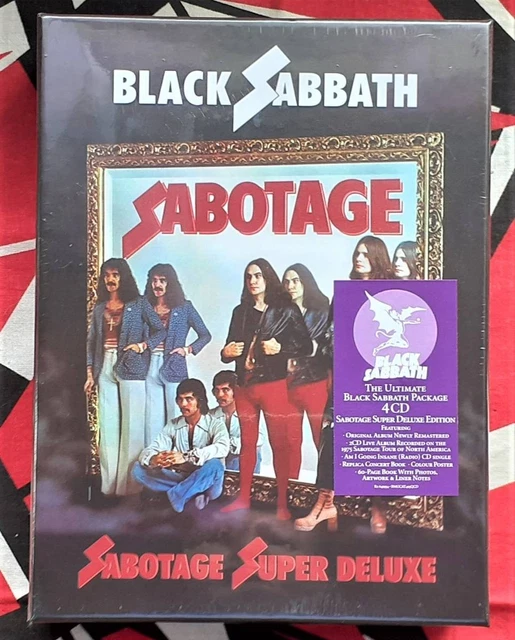 洋楽 Black Sabbath Sabotage delu xe 4CD BOX Amazon.com: Sabotage (Super Deluxe Edition)(4LP+7