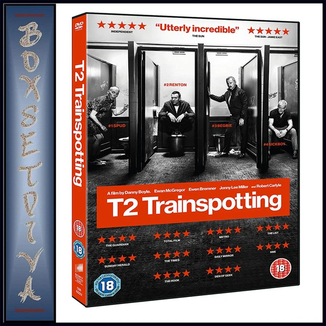 T2 TRAINSPOTTING -  Ewen Bremner & Robert Carlyle   *** BRAND NEW DVD***