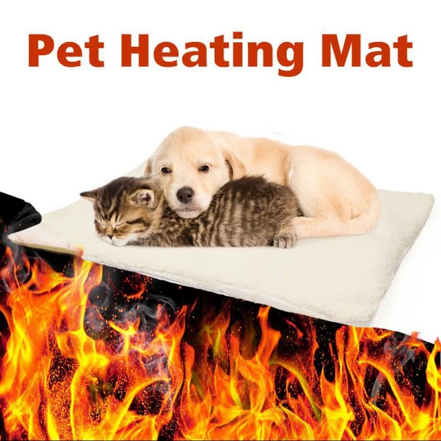 Pet Heating Pad Self-Warming Mat Bed Blanket For Pet Dog Cat Soft Warm Winter US
