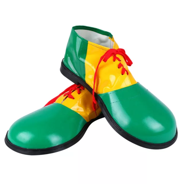 Clown Shoes Boots Dress Fancy Adult Clown Shoes for Halloween Masquerade Unisex