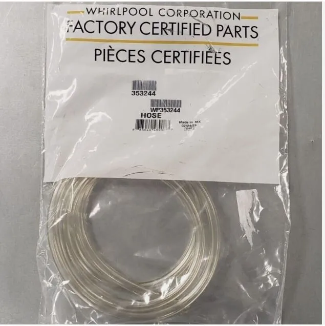 Whirlpool Washer Water Level Pressure Switch Hose 353244 WP353244