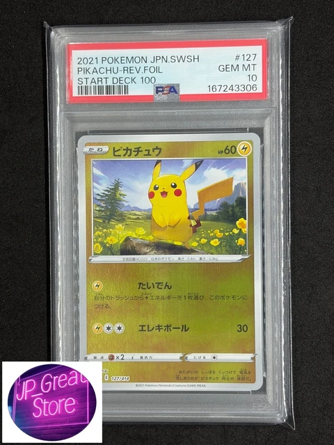 PSA10 PIKACHU MIRROR 127/414 Starting Deck 100 $135.93 - PicClick CA