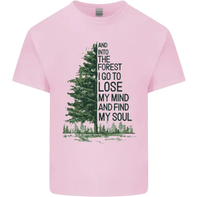 T-shirt top da uomo in cotone Into the Forest Outdoors trekking escursionismo 10