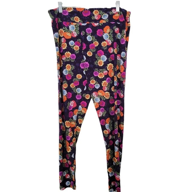 Alice in wonderland lularoe leggings top