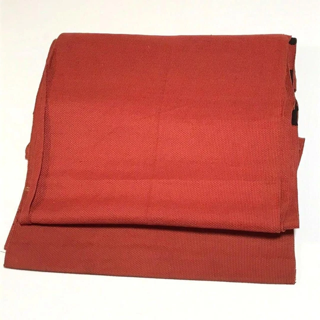 8441# Japanese Vintage Nagoya Obi Belt kimono Pure Silk Geometrical Pattern