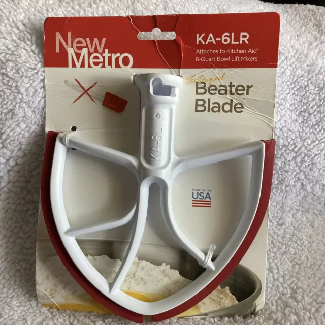 New Metro KA-6LR Original Beater Blade Works with KitchenAid 6 QT Lift  Mixer