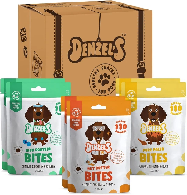 Denzel's  Soft 'n' Squishy Bites For Dogs 6X100g